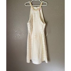 Lilly Pulitzer White Halter Cocktail Dress